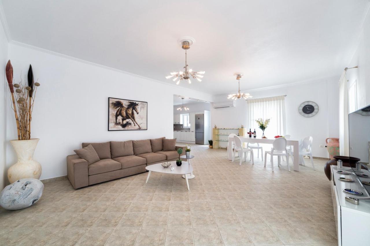 Panos Villa Asteras Isterni  エクステリア 写真